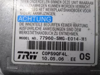 77960-SMG-E014-M1 Блок AirBag Honda Civic 8 Арт e12213107, вид 3