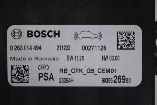 9835626980 Блок управления (другие) Peugeot 3008 2 Арт e12211814, вид 4