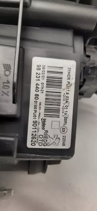 9823144080 Фара правая Peugeot 508 2 Арт e12209609, вид 7