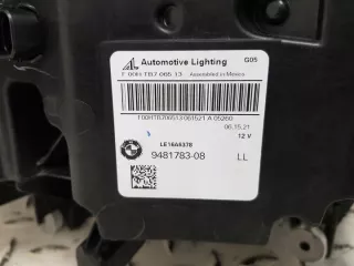 9481783 9481783-08 Фара левая BMW X5 G05  Арт e12208288, вид 9
