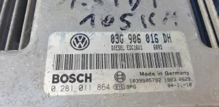03G906016DH 0281011854 03g906016dh Блок управления двигателем Seat Toledo 3 Арт e12202097, вид 2