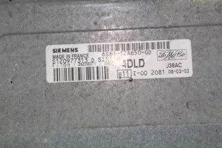 6S6112A650GD Блок управления двигателем Ford Fiesta 5 Арт e12200830, вид 1