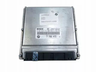 7786472 0281010144 Блок управления двигателем BMW 3 E46 Арт e12200008, вид 1