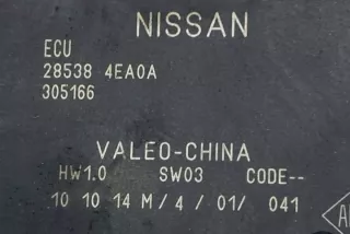 285384EA0A Блок управления (другие) Nissan Qashqai 2 Арт e12192011, вид 1
