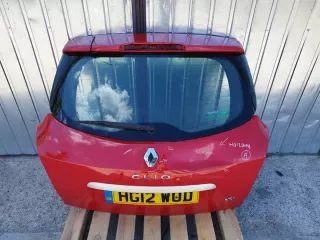 2009-2012 Крышка багажника (дверь 3-5) Renault Clio 3 Арт e12189086, вид 1