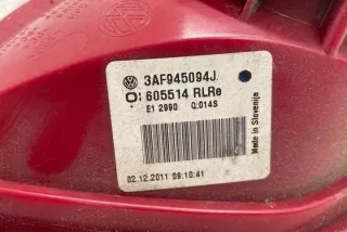 3AF945094J Фонарь задний правый Volkswagen Passat B7 Арт e12186479, вид 1