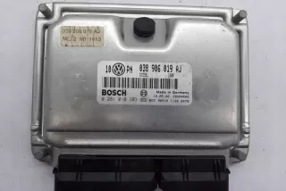 038906019AJ Блок управления двигателем Volkswagen Passat B5 Арт e12174688, вид 3