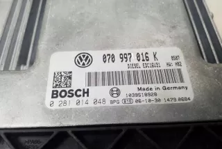 070997016K Блок управления двигателем Volkswagen Multivan T5 Арт e12174554, вид 4