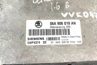 06A906019AN Блок управления двигателем Volkswagen Golf 4 Арт e12174409, вид 3