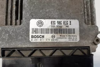 03G906016B Блок управления двигателем Volkswagen Golf 5 Арт e12174382, вид 2