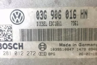03G906016HN Блок управления двигателем Volkswagen Caddy 3 Арт e12174240, вид 1