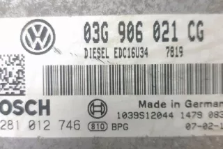 03G906021CG Блок управления двигателем Volkswagen Caddy 3 Арт e12174238, вид 2