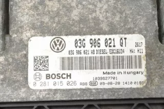 03G906021QT Блок управления двигателем Skoda Superb 2 Арт e12173834, вид 1