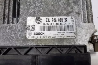 03L906018BR Блок управления двигателем Skoda Superb 2 Арт e12173826, вид 2