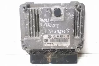 03L906018RQ Блок управления двигателем Skoda Superb 2 Арт e12173823, вид 2