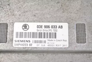 03E906033AB Блок управления двигателем Skoda Fabia 1 Арт e12173661, вид 1