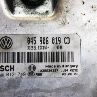 045906019CD Блок управления двигателем Skoda Fabia 2 Арт e12173579, вид 2