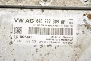 04E907309AF Блок управления двигателем Seat Ibiza 4 Арт e12173128, вид 2