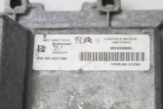 9815037580 Блок управления двигателем Peugeot 208 Арт e12172460, вид 1