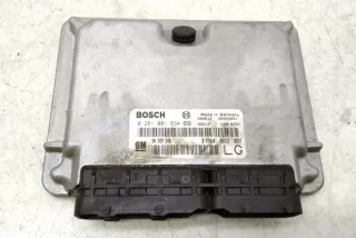 0281001634 Блок управления двигателем Opel Vectra C  Арт e12172325, вид 1