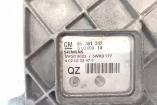 55351342 Блок управления двигателем Opel Vectra C  Арт e12172317, вид 2