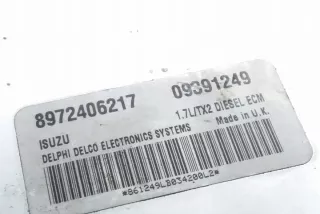 F35_ 09391249 Блок управления двигателем Opel Astra H Арт e12172045, вид 1