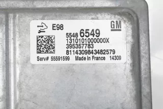 55486549 Блок управления двигателем Opel Astra J Арт e12172013, вид 1
