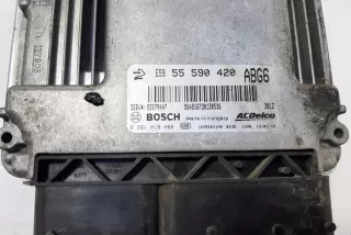 55590420 Блок управления двигателем Opel Astra J Арт e12171980, вид 2