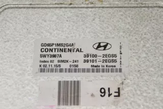 391002EGS5 Блок управления двигателем Hyundai i30 FD Арт e12170378, вид 2