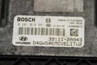 391112A943 Блок управления двигателем Hyundai i30 FD Арт e12170376, вид 1