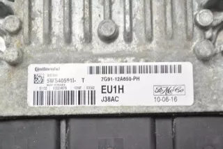 7G9112A650PH Блок управления двигателем Ford Mondeo 4 Арт e12170059, вид 1