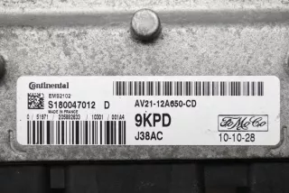 AV2112A650CD Блок управления двигателем Ford Fiesta 6 Арт e12169759, вид 4