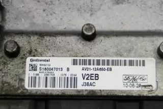 AV2112A650EB Блок управления двигателем Ford Fiesta 6 Арт e12169747, вид 3