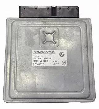 7583225 5WK93643+ 5WK93643 Блок управления двигателем BMW 5 E60/E61 Арт e12168438, вид 1
