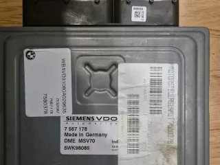 7567178 Блок управления двигателем BMW 3 E90/E91/E92/E93 Арт e12168160, вид 2