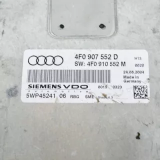 4F0907552D Блок управления двигателем Audi A6 C6 (S6,RS6) Арт e12167560, вид 2