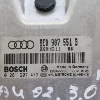 8E0907551B Блок управления двигателем Audi A4 B6 Арт e12167397, вид 2