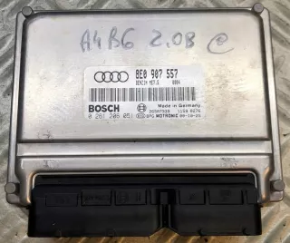8E0907557 Блок управления двигателем Audi A4 B6 Арт e12167386, вид 1