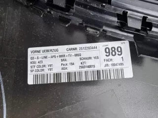 83A807438D Бампер передний Audi Q3 1 Арт e12165245, вид 5