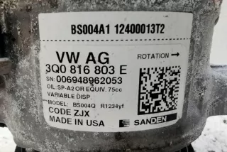 3Q0816803E Компрессор кондиционера Seat Ibiza 5 Арт e12163342, вид 1