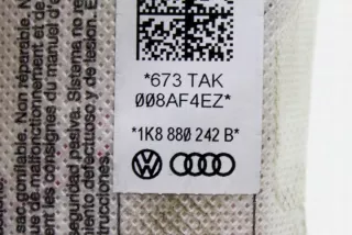 1K8880242B Подушка безопасности Volkswagen Passat B7 Арт e12157635, вид 1
