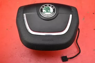 1Z0880201AR Подушка безопасности Skoda Superb 2 Арт e12156714, вид 1
