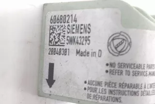 60680214 Датчик удара Alfa Romeo 156 Арт e12148061, вид 3