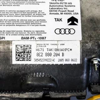 8E2880204B Подушка безопасности Audi A4 B7 Арт e12145602, вид 1