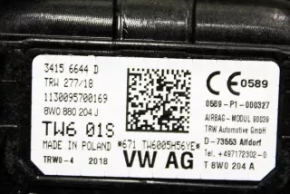 8W0880204J Подушка безопасности Audi A4 B9 Арт e12145487, вид 1