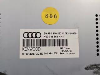 4E0035563 4E0910563C IMPRK1460497, 4E0035563, Блок комфорта Audi A8 D3 (S8) Арт e12144036, вид 3