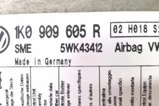 1K0909605R Блок AirBag Volkswagen Golf 6 Арт e12128958, вид 2
