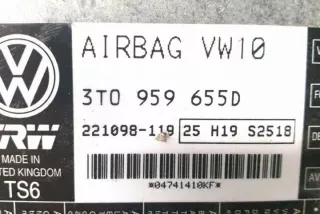 3T0959655D Блок AirBag Skoda Superb 2 Арт e12128839, вид 2