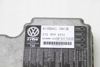 3T0959655C Блок AirBag Skoda Superb 2 Арт e12128837, вид 2