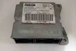 9665396680 Блок AirBag Citroen C4 2 Арт e12127524, вид 2